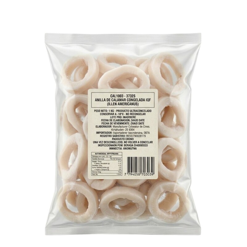 ANILLAS RABAS NATURALES 1KG ANILLAS RABAS NATURALES 1KG
