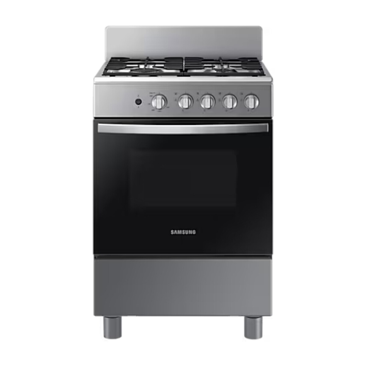 Cocina a Gas Samsung NX4000BM 4 Hornallas con Quemador Rápido - Black 