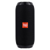 Parlante portátil bluetooth TG117 clindro vertical negro Parlante portátil bluetooth TG117 clindro vertical negro
