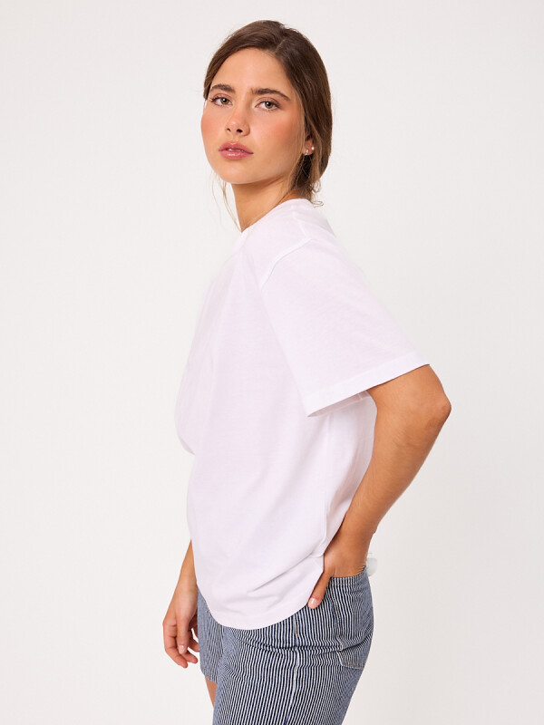 T-SHIRT LIORA S27 RUSTY Blanco