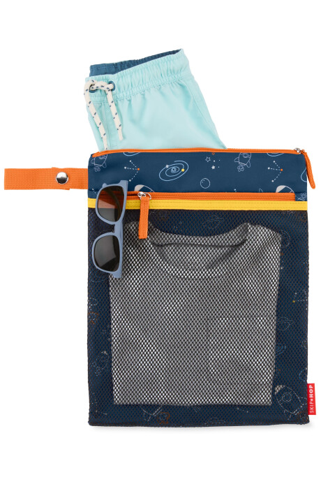 Bolsa impermeable, diseño cohete Bolsa impermeable, diseño cohete
