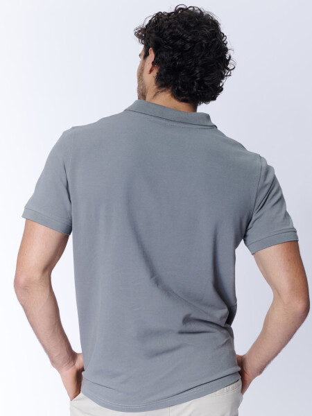 Remera polo piqué Verde