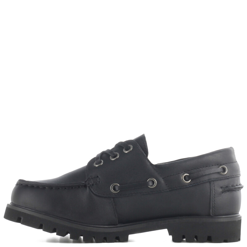 Zapato de Hombre Boomerang Colegial Negro