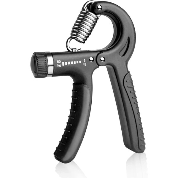 Ejercitador De Manos Hand Grip Regulable A Medida Fitness Variante Color Negro