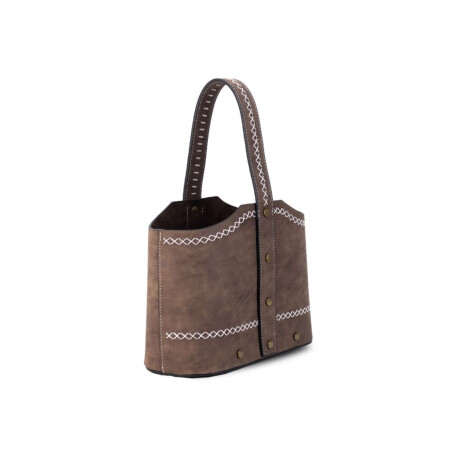 Posatermo Butan C/Costura Artesanal Tabaco