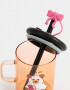 Accesorios Cocina Vidrio Taza De Vidrio "halloween" - Naranja Medio