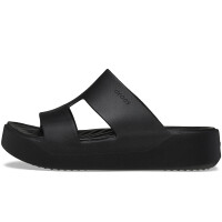 Sandalias Crocs Platform H-Strap Negro