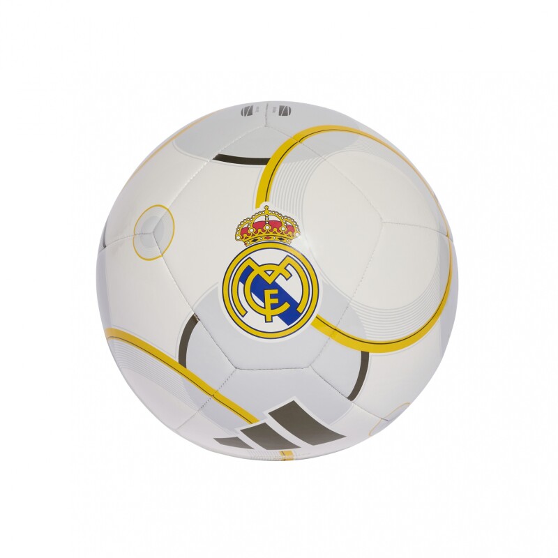 PELOTA adidas DE LOCAL DEL CLUB REAL MADRID White & Yellow