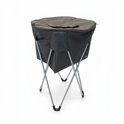 HIELERA TERMICA GRIS PORTATIL PARA BBQ 41L Unica