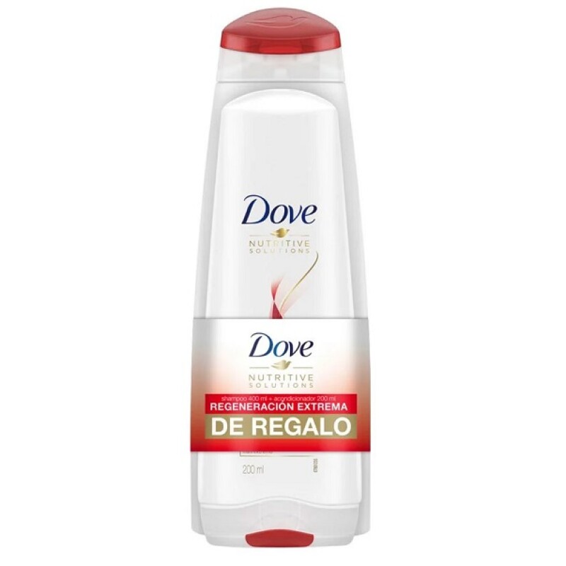 Shampoo Dove Regeneración Extrema 400ml+acondicionador 200ml Shampoo Dove Regeneración Extrema 400ml+acondicionador 200ml