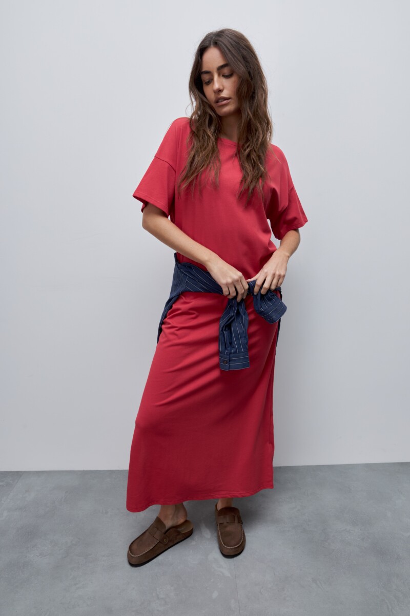 VESTIDO ARIS Rojo