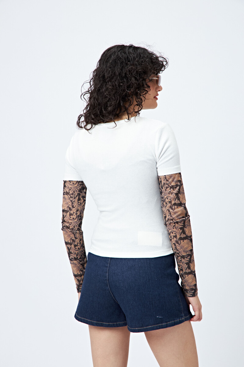 REMERA LIMORA Blanco