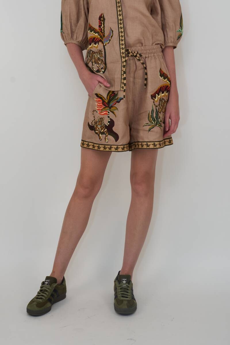 Short Bali Tiger Rose 