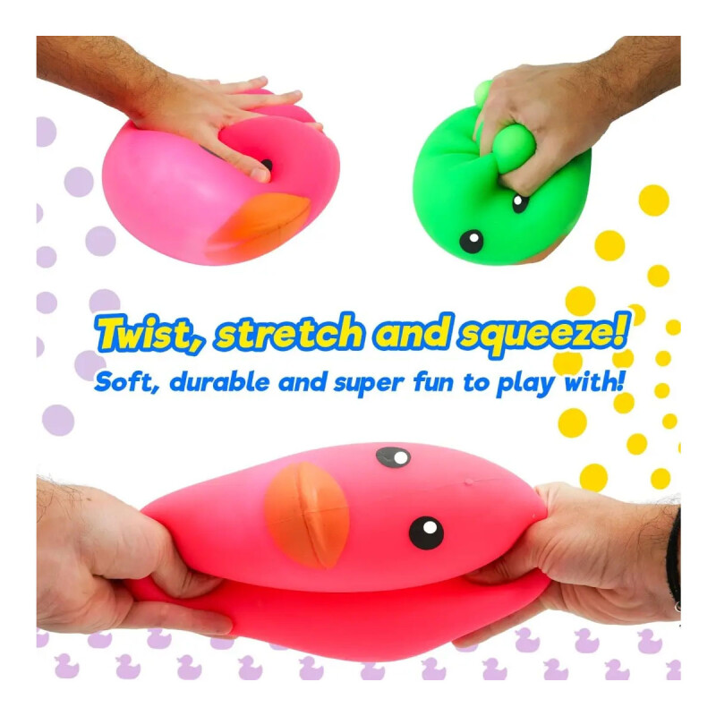 Squishy Pato Super Stretchy Verde