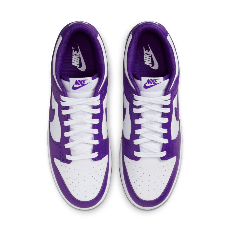 Championes Nike Dunk Bajo Retro de Hombre Blanco
