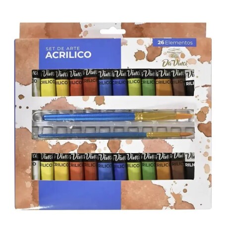 Set de Arte Acrílico Da Vinci 26 elementos Set de Arte Acrílico Da Vinci 26 elementos