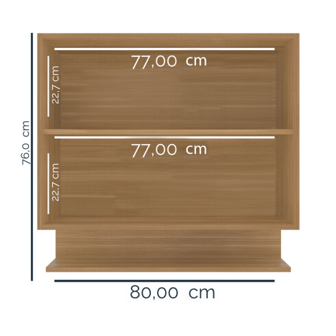 AEREO ARMARIO 800 2P MOBILIARIO COCINA MDF COLORS FREIJO FREIJO