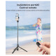 Palo de Selfie Tripode Acero Inoxidable extendible hasta 158 cm Sin Color