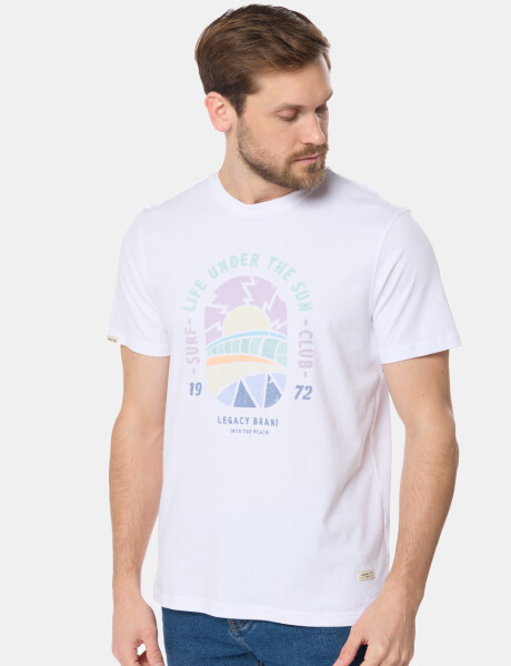 REMERA ESTAMPADA Blanco