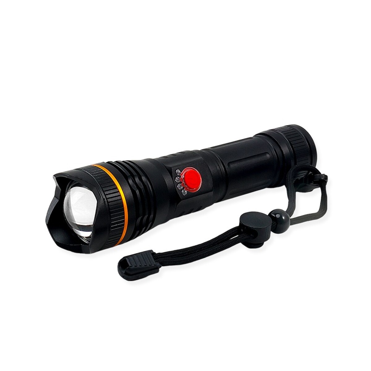 DINGQI LINTERNA TACTICA LED ULTRA-LUZ RECARGABLE USB 1200 LU 