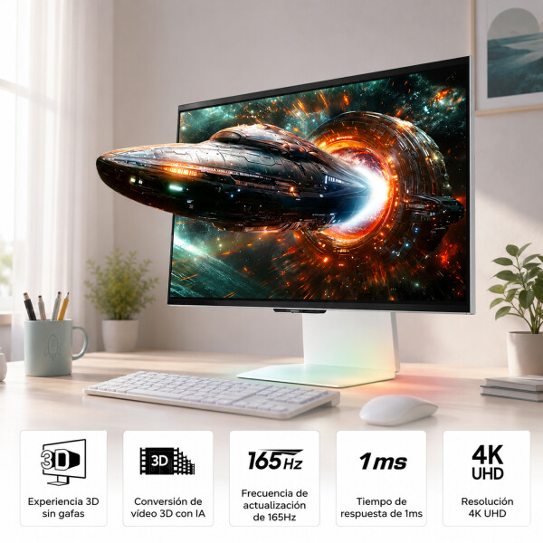 Monitor Samsung Odyssey 27" 3d 4k 165hz G90xf MONITOR SAMSUNG ODYSSEY 27" 3D G90XF 165