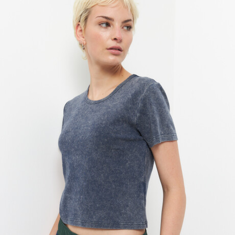 REMERA TRATS Azul Marino