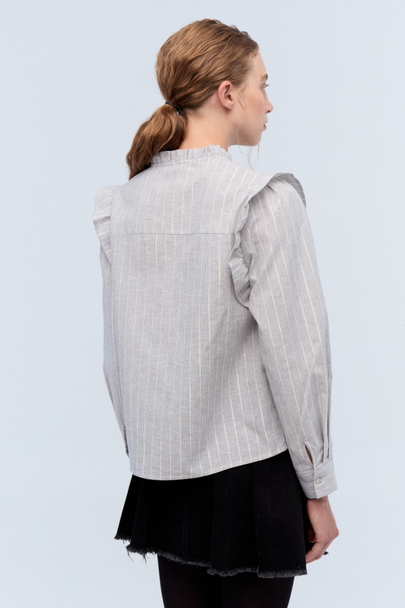 Camisa Ballerina Gris