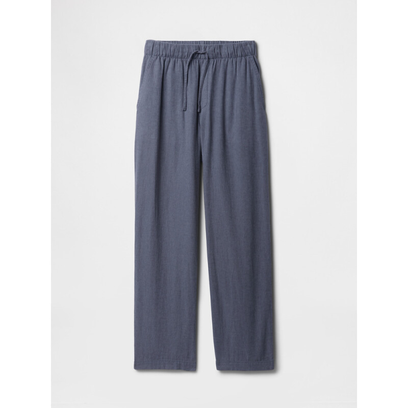 V-LINEN EASY PANT VINTAGE INDIGO 19-3929