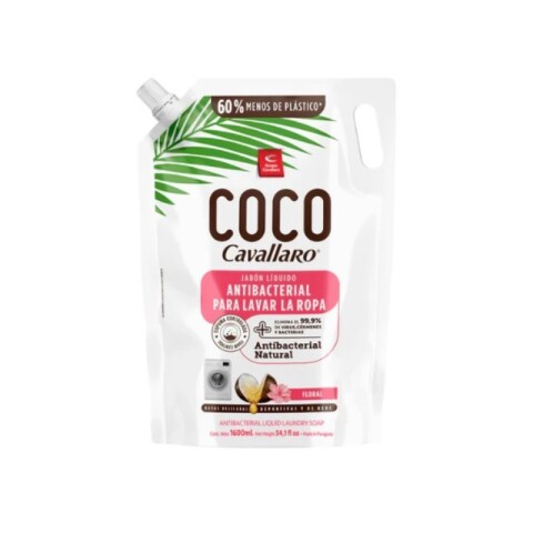 Cavallaro Antibacterial Jabón líquido 1.6L Floral