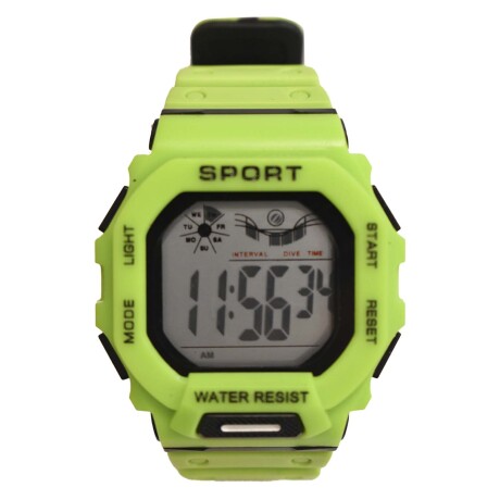 Set Reloj Deportivo Hombre + Auricular YX28 Inalámbrico BT Verde Manzana