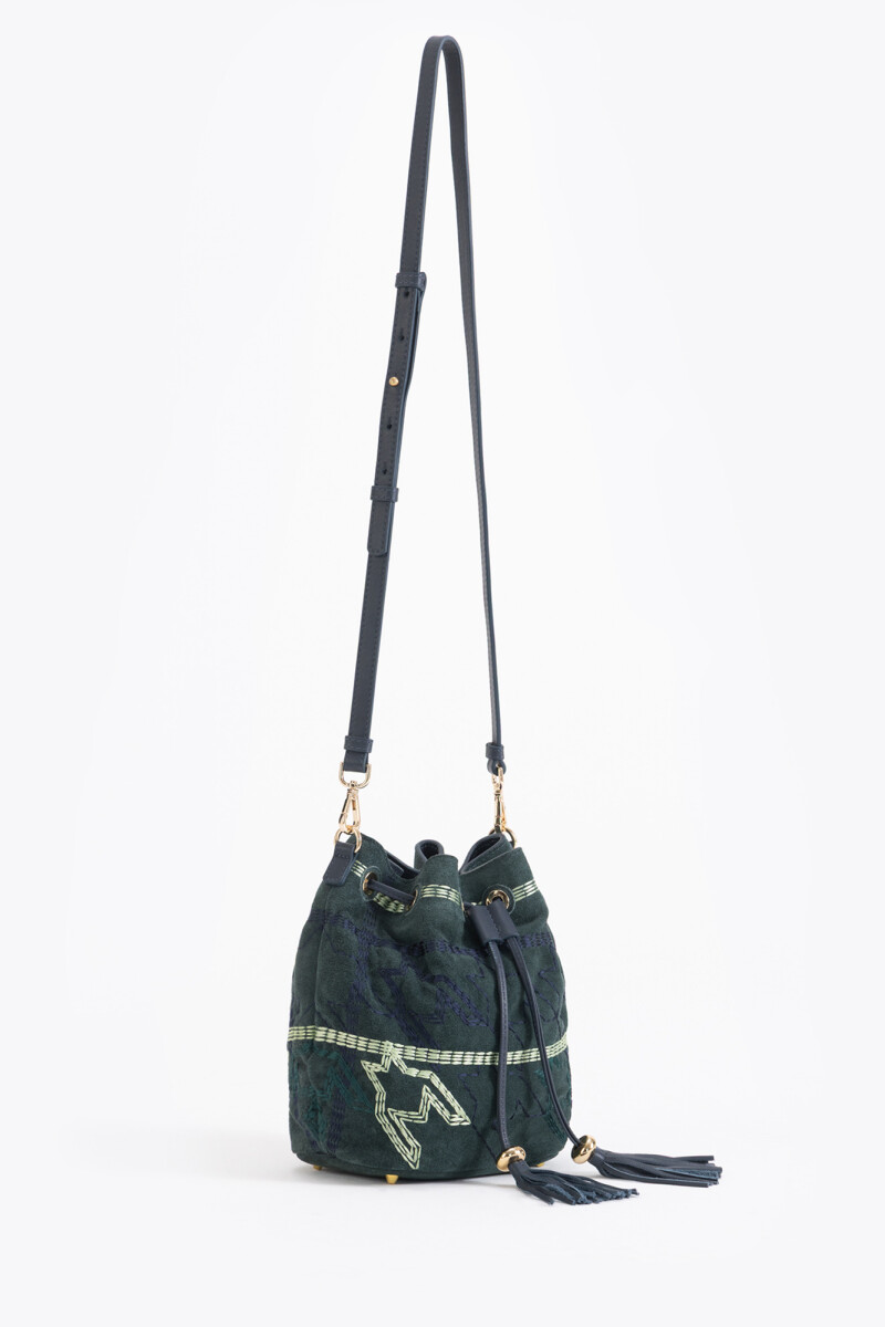 BANDOLERA POULE Jungle Petrol