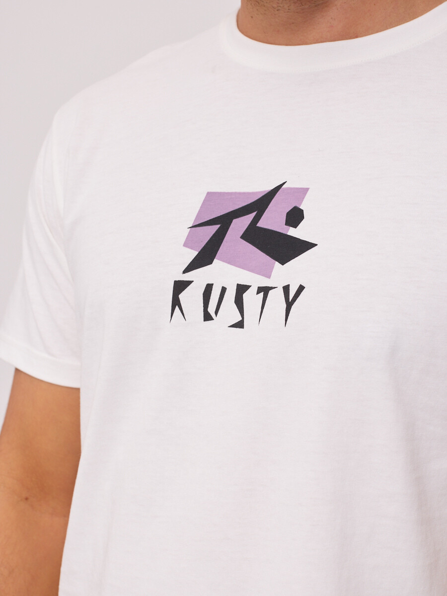T-SHIRT TALINO RUSTY - Blanco 