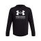 UA Rival Terry Graphic Hood-BLU BLK-001