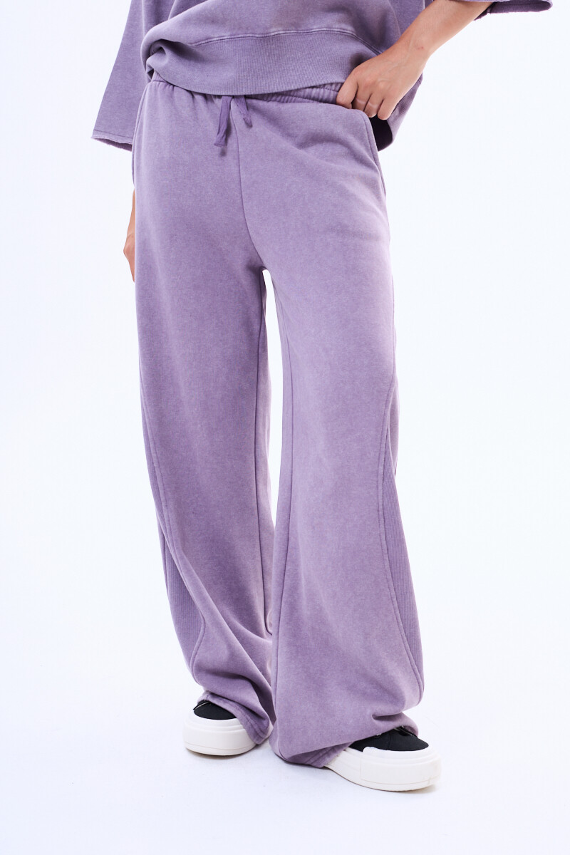 Pantalon felpa Salento Lila