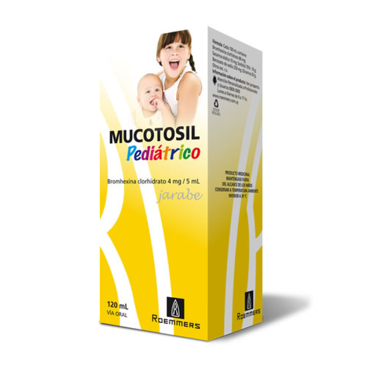 Mucotosil Pediátrico 120 ml – Jarabe mucolítico 