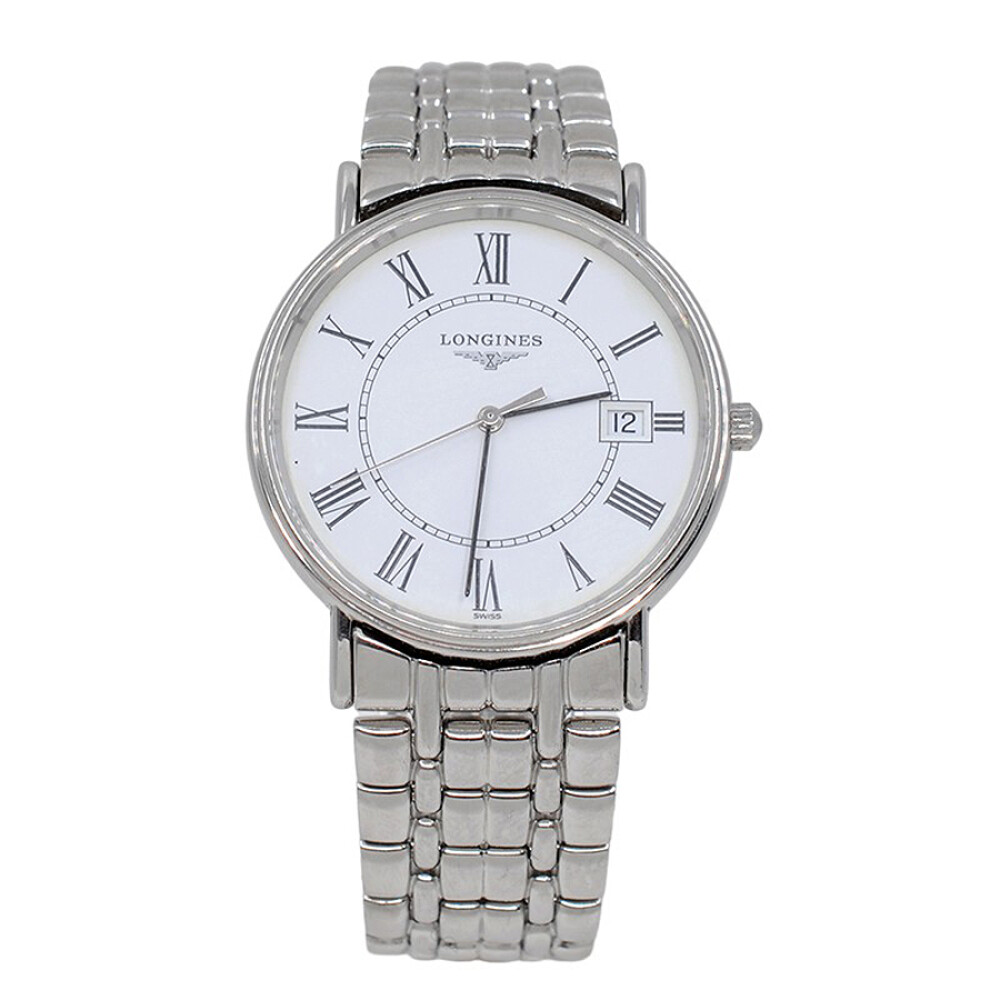 Longines Precense L4.720.4 Quartz 33 Mm Año 2007 Con Papeles Longines Precense L4.720.4 Quartz 33 Mm Año 2007 Con Papeles