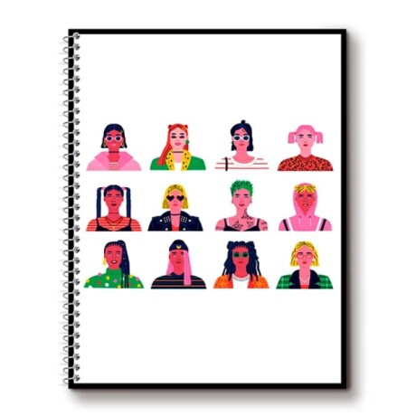 Cuadernola Rayada Campus University 80 Hojas Diseño 2