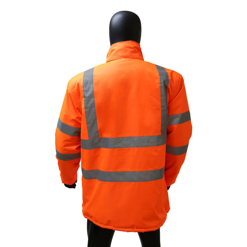 Parka Unisex Worker Parka Anaranjado