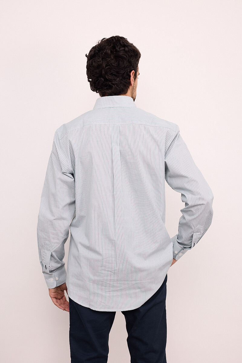 Camisa Rayada Green Coast Stripes
