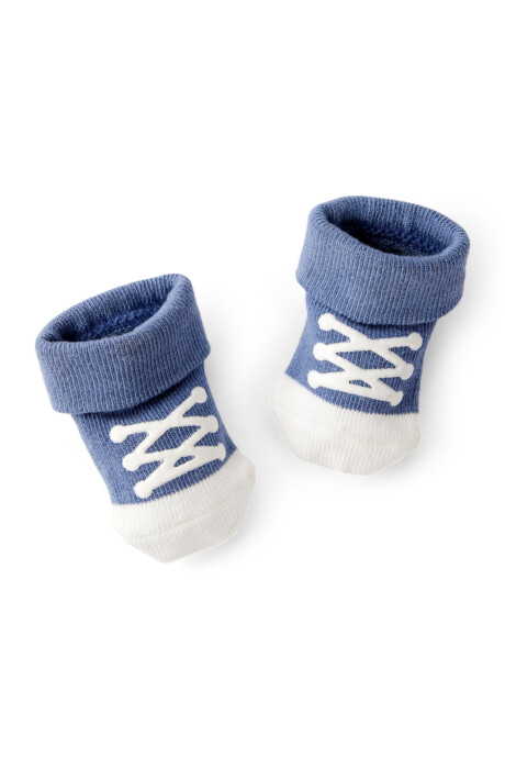 Pack dos pares de medias de algodón, diseño champión Pack dos pares de medias de algodón, diseño champión