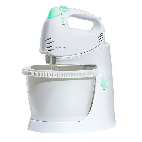 Batidora Punktal PK-92050 300w bowl de 3l con giro automático blanca Batidora Punktal Pk-92050 300w Bowl De 3l Con Giro Automático Blanca