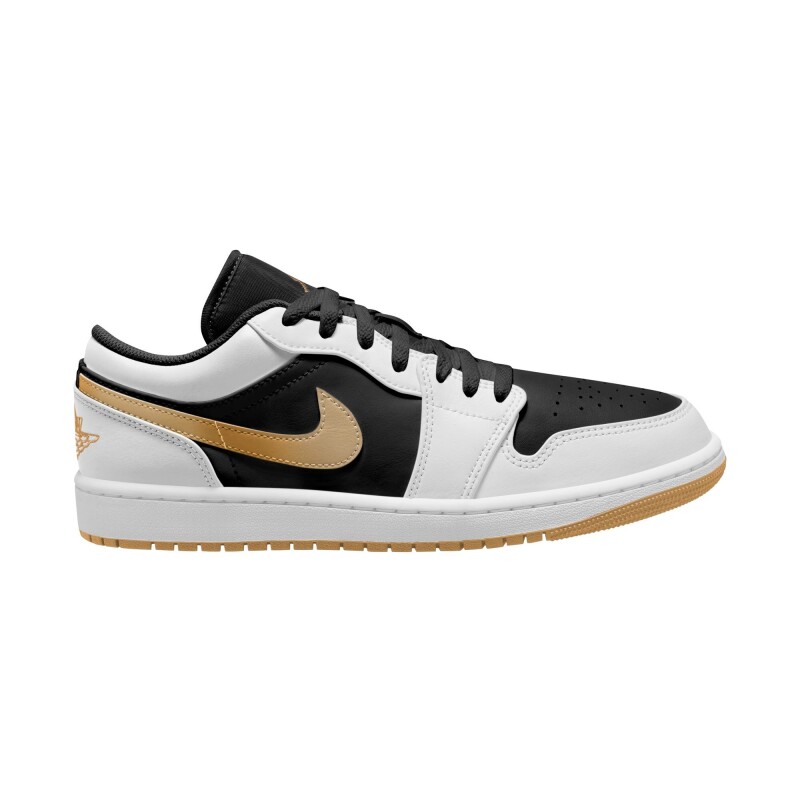 Championes Air Jordan 1 Bajo de Hombre Blanco
