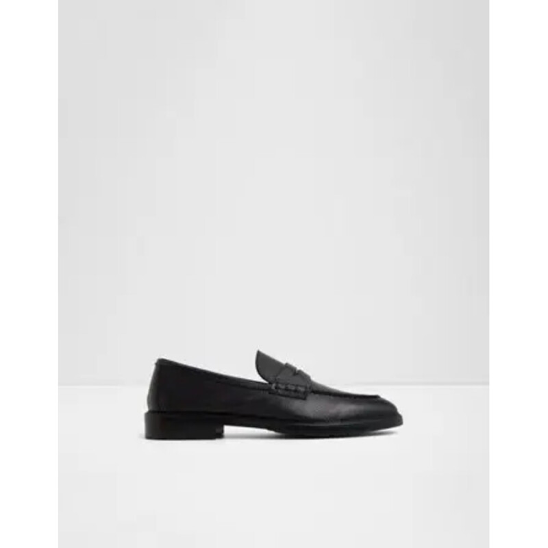 MELVILLE-IN OPEN BLACK LEATHER BLACK