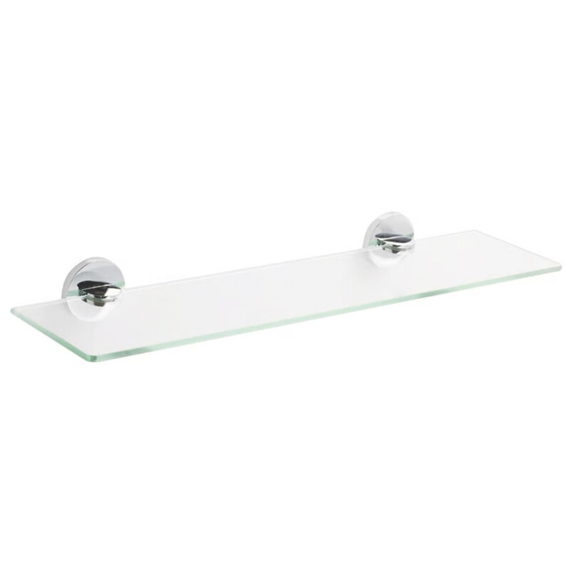 Repisa en Vidrio y Metal para Baño Sensi DAcqua Repisa en Vidrio y Metal para Baño Sensi DAcqua