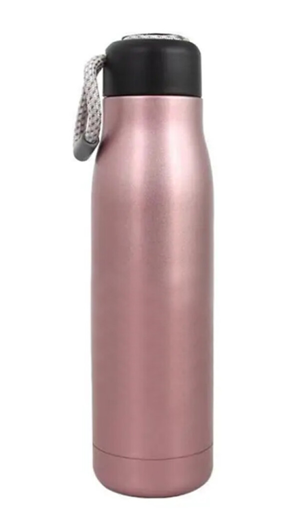 BOTELLA GAHNITA ROSA METALIZADO
