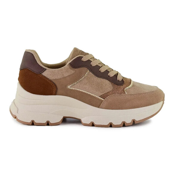SNEAKER MOLLY - KORIUM MARRON