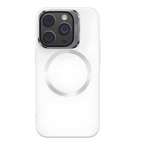 Protector Case Magnético para iPhone 15 Pro 6.1" USAMS GEYUE SERIES Blanco