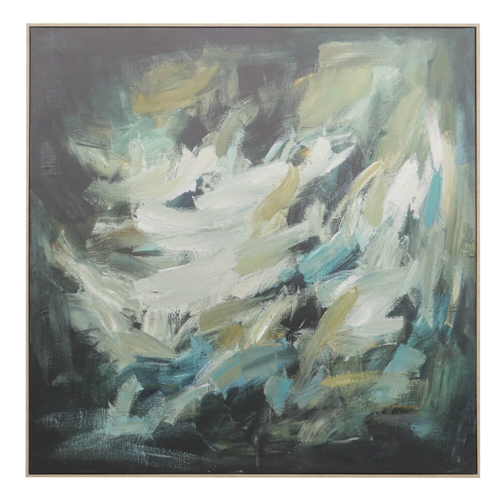 CUADRO BOREAL I, 120X1 VERDE PAPEL H1GCA250036B