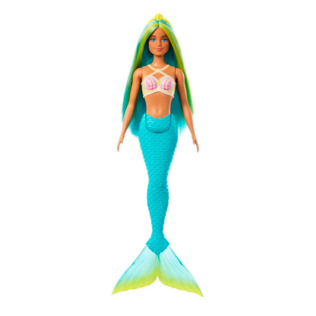 Muñeca Barbie Sirena Dreamtopia Celeste