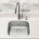 PILETA DE COCINA VALVULA 4 Y 1/2 200MM PROFUNDIDAD SIMPLE 000